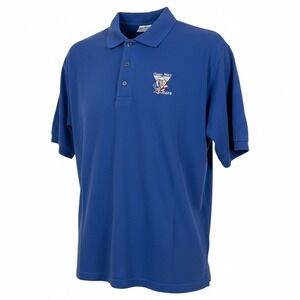 Roger Maris 80s Vintage Celebrity Golf NY‎ Yankees Blue Polo Shirt Size XL Rare